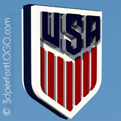 National Football Team USA - 3D-Logos
